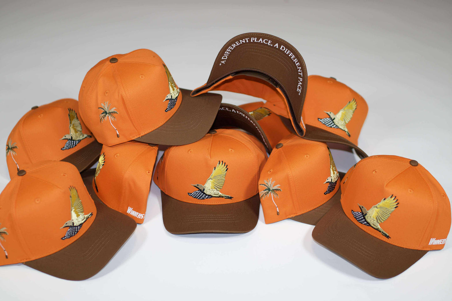 Winners Orange Bird Snapback